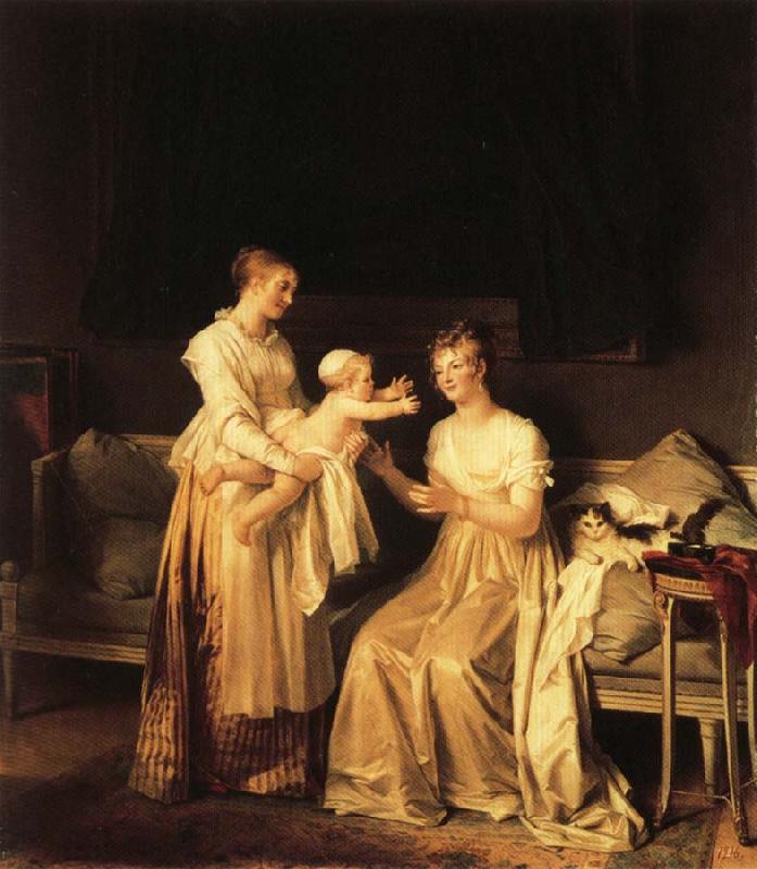 Francois Gerard The Happiness of Being a Mother